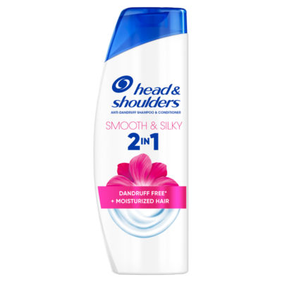 Smooth & Silky 2in1 Anti Dandruff Shampoo 330ml. Fresh Clean Feeling thumbnail 2