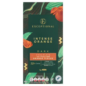 Dark Chocolate with Italian Orange Pieces 100g thumbnail 2