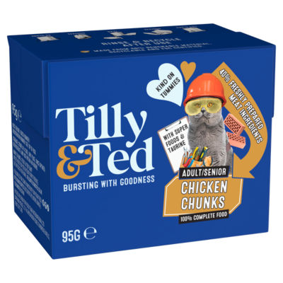 Adult/Senior Chicken Chunks 95g thumbnail 2