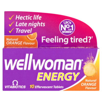 Energy Natural Orange Flavour 10 Effervescent Tablets thumbnail 2