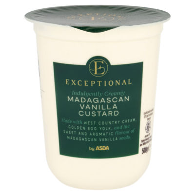 Indulgently Creamy Madagascan Vanilla Custard 500g