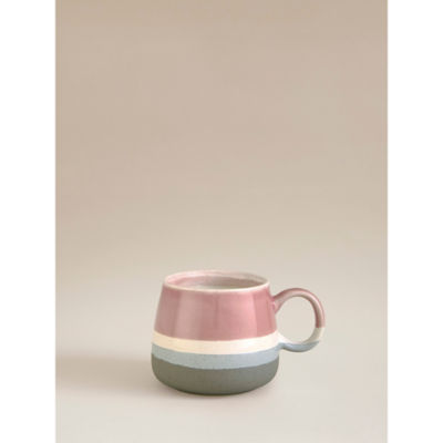 Pink Reactive Glaze Mug