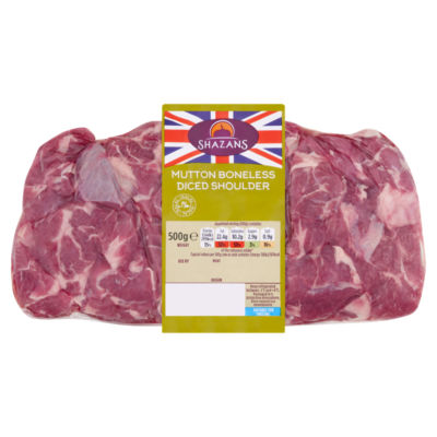 Mutton Boneless Diced Shoulder 500g thumbnail 2