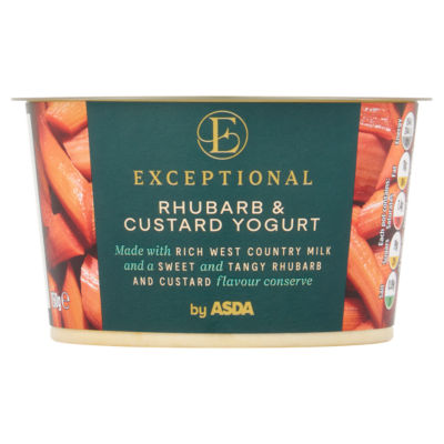 Rhubarb Custard Yogurt 150g thumbnail 2