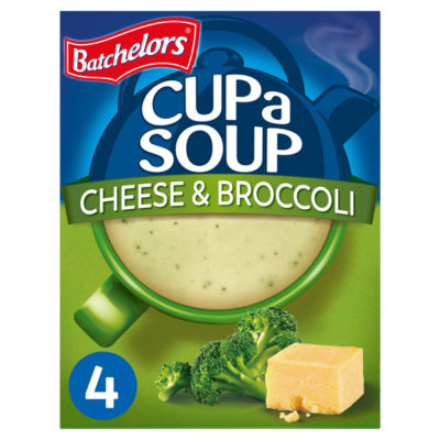 Cup a Soup 4 Cheese & Broccoli Sachets 92g thumbnail 2