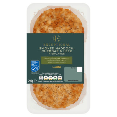 Smoked Haddock, Cheddar & Leek Fishcakes 290g thumbnail 2