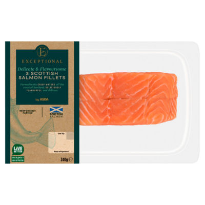Exceptional by  Delicate & Flavoursome 2 Scottish Salmon Fillets 240g thumbnail 2