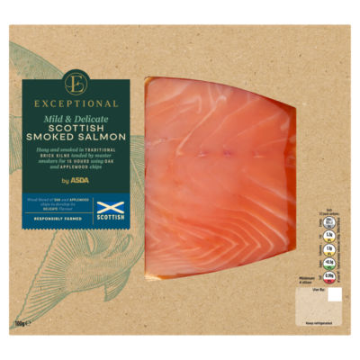 Exceptional by  Mild & Delicate Scottish Smoked Salmon 100g thumbnail 2