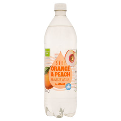 Still Orange & Peach Flavour Water 1 Litre thumbnail 2