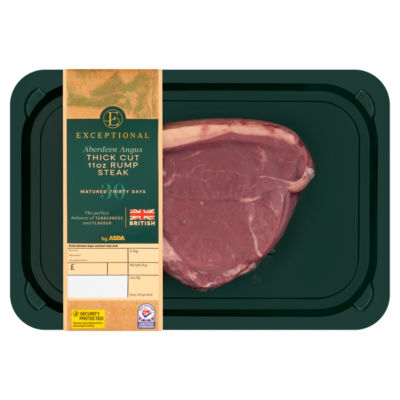 British Aberdeen Angus Thick Cut 11oz Rump Steak 320g thumbnail 2