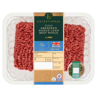 Exceptional by ASDA British Aberdeen Angus Lean Beef Mince
