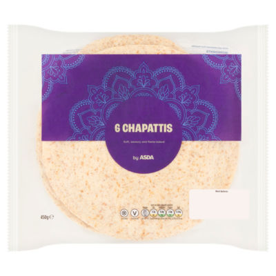 6 Chapattis 450g thumbnail 2