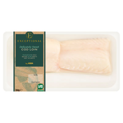 Exceptional by ASDA Cod Loin 260g