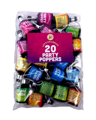 Party Poppers 20PK thumbnail 2