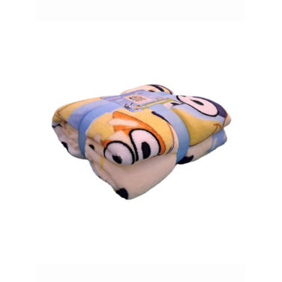 Bluey 'Family' Sherpa Blanket - 100cm x 150cm