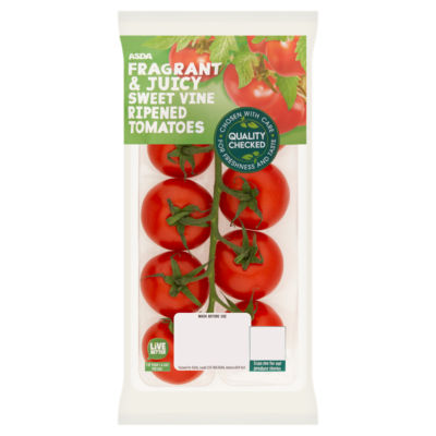 ASDA Fragrant & Juicy Sweet Vine Ripened Tomatoes 250g