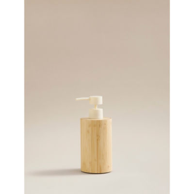 Light Wood Bamboo Dispenser thumbnail 2