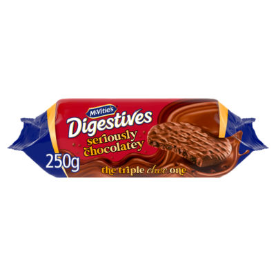 Seriously Chocolatey Digestive Biscuits 250g