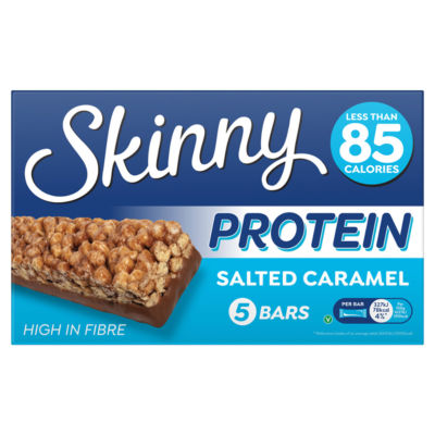 Protein Salted Caramel Bars 5 x 20g thumbnail 2