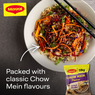 Instant Noodles Chow Mein Flavour 4 x 59.2g thumbnail 4