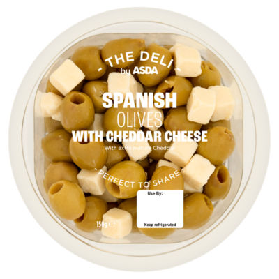 The Deli by  Spanish Olives with Cheddar Cheese 150g thumbnail 2