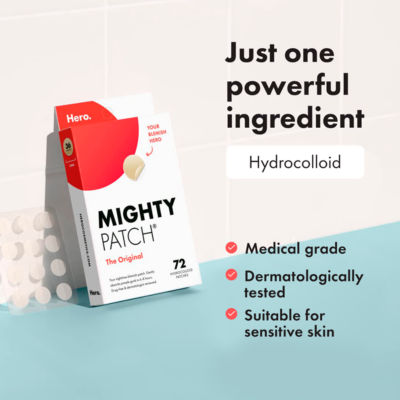 Mighty Patch Original Pimple Patches for Acne Treatment - 24 Spot Patches thumbnail 4