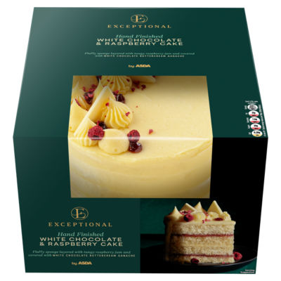 Exceptional White Chocolate & Raspberry Cake thumbnail 2