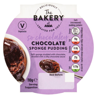 Classic Chocolate Sponge Pudding 110g thumbnail 2