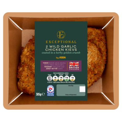 Exceptional by  2 Wild Garlic Chicken Kievs 385g thumbnail 2