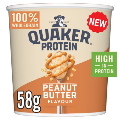 Oats High Protein Peanut Butter Porridge Pot 58g thumbnail 2