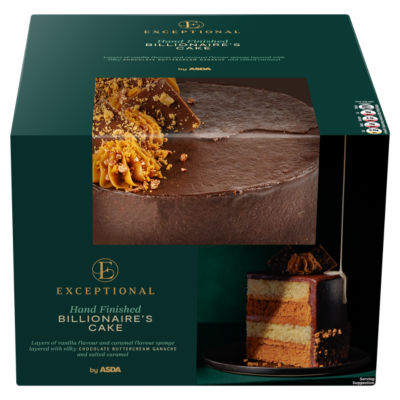 Exceptional by ASDA Billionaire's Cake