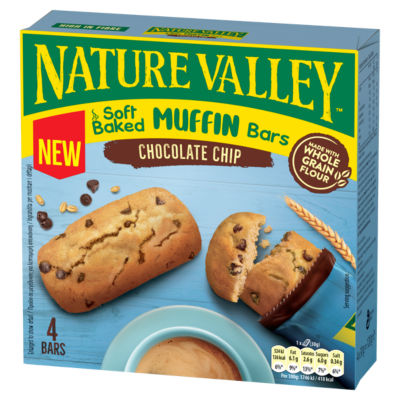 Cereal Bars Muffin Bars Chocolate Chip 4x30g thumbnail 3