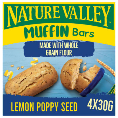 Nature Valley Muffin Bars Lemon Poppy Seed Cereal Bars