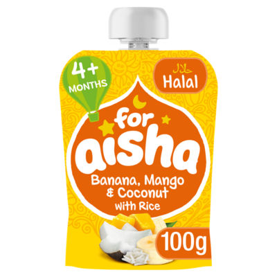 Banana, Mango & Coconut with Rice 4+ Months 100g thumbnail 2