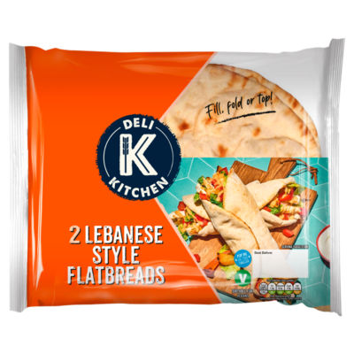 2 Lebanese Style Flatbreads thumbnail 2