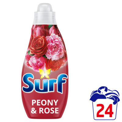 Surf Peony & Rose Liquid Laundry Washing Detergent 24 Washes
