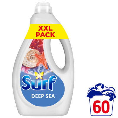 Surf Deep Sea Liquid Laundry Washing Detergent 60 Washes
