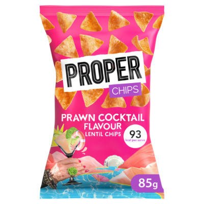 PROPERCHIPS Prawn Cocktail Lentil Chips