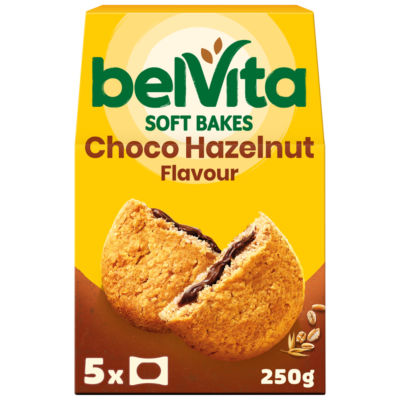 Soft Bakes Chocolate Hazelnut Flavour Cereal Snack Bars Multipack 250g (5 x 50g) thumbnail 2