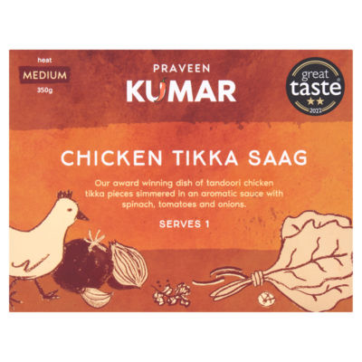 Chicken Tikka Saag 350g thumbnail 2