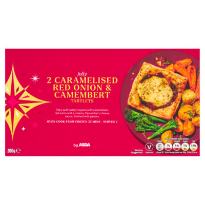 2 Jolly Caramelised Red Onion & Camembert Tartlets 200g thumbnail 2