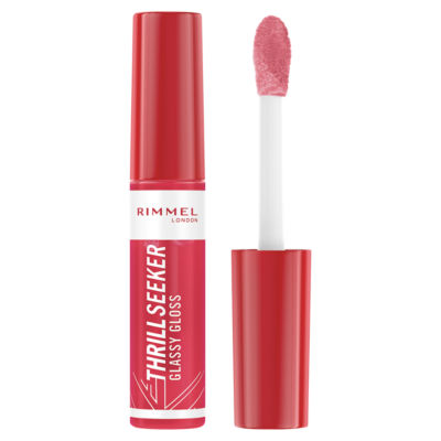 Rimmel London Thrill Seeker Glassy Gloss Lip Gloss 600 Berry Glace thumbnail 2