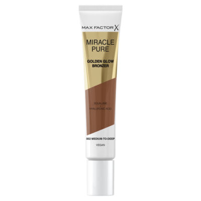 Miracle Pure Golden Glow Bronzer, Medium-to-Deep, 15 ml