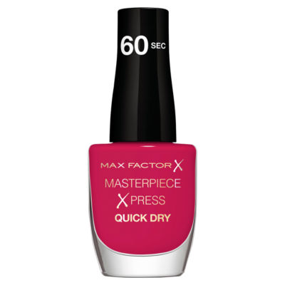 Masterpiece Xpress Oasis Collection Nail Polish, Hot Hibiscus thumbnail 2