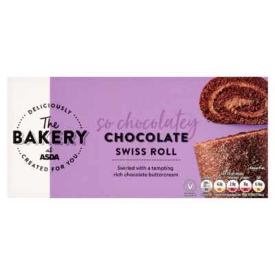 ASDA The Bakery Chocolate Swiss Roll