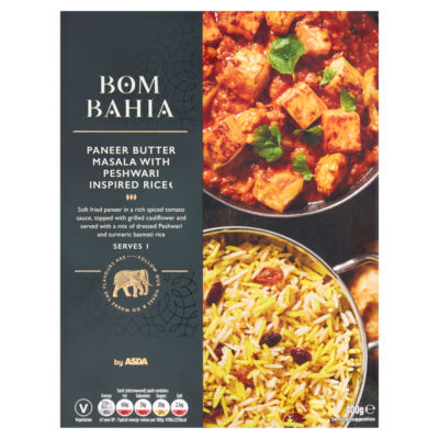 Bom Bahia Paneer Butter Masala with Peshwari Inspired Rice 400g thumbnail 2