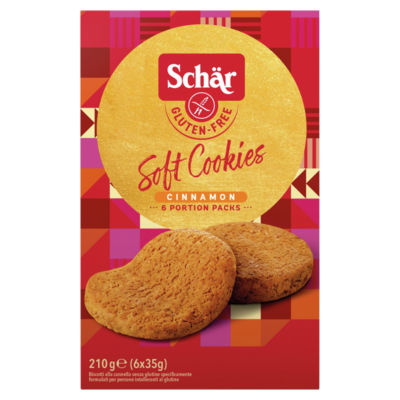Soft Cookies Cinnamon 6 x 35g (210g)