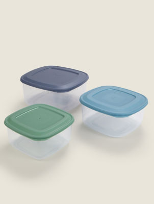 3 Piece Square Food Storage Set thumbnail 2