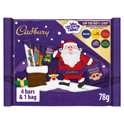 Chocolate Christmas Selection Pack 78g