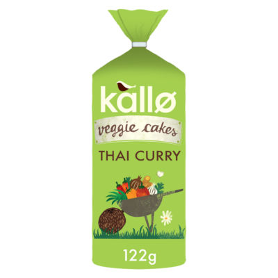 Kallo Veggie Cakes Thai Curry